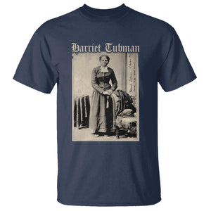 Harriet Tubman T Shirt Juneteenth Black History Freedom TS10 Navy Print Your Wear