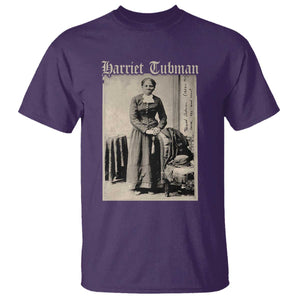 Harriet Tubman T Shirt Juneteenth Black History Freedom TS10 Purple Print Your Wear