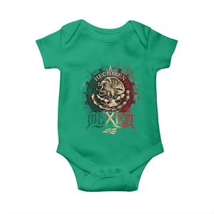 Hecho En Mexico Baby Onesie Mexican Pride Aztec Eagle TS11 Irish Green Print Your Wear