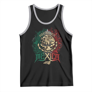 Hecho En Mexico Tank Top Mexican Pride Aztec Eagle TS11 Black Athletic Heather Print Your Wear
