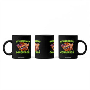 Hemorrhoid Conqueror Coffee Mug Funny Oddly Specific Dank Meme Absurd Muscle Car TS02 Print Your Wear