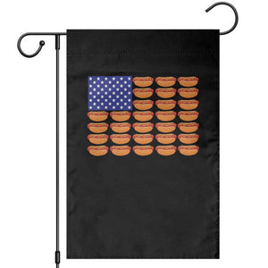 Hot Dog American Flag Garden Flag Funny 4th Of July Patriotic Summer BBQ TS10 Black Print Your Wear