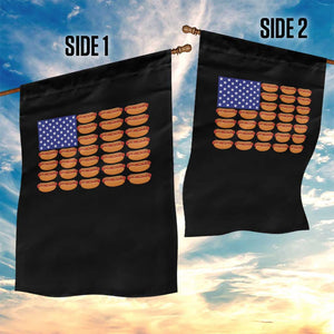 Hot Dog American Flag Garden Flag Funny 4th Of July Patriotic Summer BBQ TS10 Print Your Wear