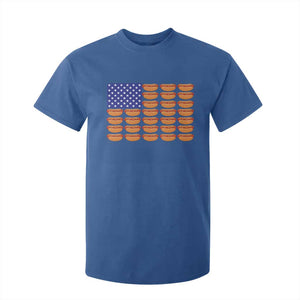 Hot Dog American Flag T Shirt For Kid Funny 4th Of July Patriotic Summer BBQ TS10 Royal Blue Print Your Wear
