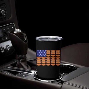 Hot Dog American Flag Tumbler Cup Funny 4th Of July Patriotic Summer BBQ TS10 Print Your Wear
