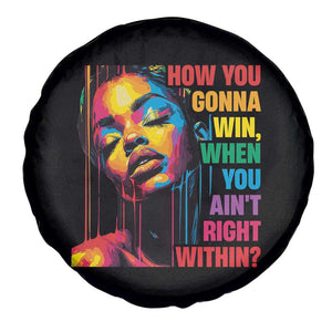 How You Gonna Win When You Aint Right Within Spare Tire Cover Black History TS11 Print Your Wear