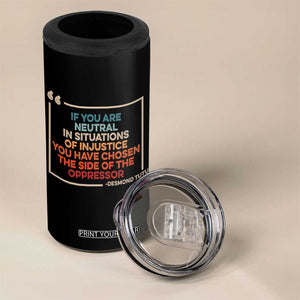 Human Rights 4 in 1 Can Cooler Tumbler Feminist Equal Rights Social Justice TS10 Print Your Wear