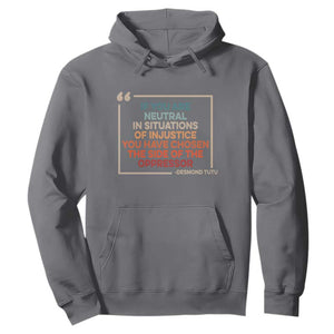 Human Rights Hoodie Feminist Equal Rights Social Justice TS10 Charcoal Print Your Wear