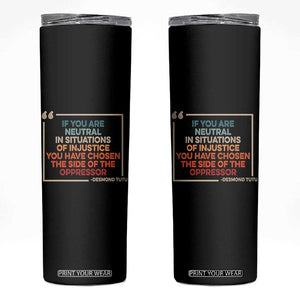 Human Rights Skinny Tumbler Feminist Equal Rights Social Justice TS10 Black Print Your Wear