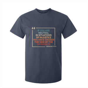 Human Rights T Shirt For Kid Feminist Equal Rights Social Justice TS10 Navy Print Your Wear