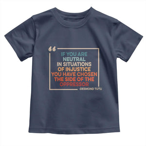 Human Rights Toddler T Shirt Feminist Equal Rights Social Justice TS10 Navy Print Your Wear