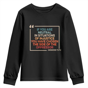 Human Rights Youth Sweatshirt Feminist Equal Rights Social Justice TS10 Black Print Your Wear
