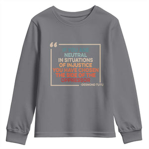 Human Rights Youth Sweatshirt Feminist Equal Rights Social Justice TS10 Charcoal Print Your Wear