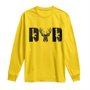 Hunting Dad Long Sleeve Shirt Fathers Day Gun Lovers Hunter Dad TS10 Daisy Print Your Wear