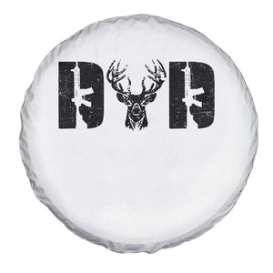 Hunting Dad Spare Tire Cover Fathers Day Gun Lovers Hunter Dad TS10 Print Your Wear