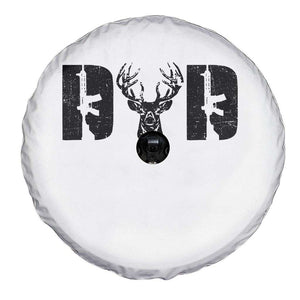Hunting Dad Spare Tire Cover Fathers Day Gun Lovers Hunter Dad TS10 Print Your Wear