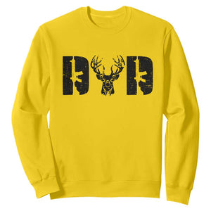 Hunting Dad Sweatshirt Fathers Day Gun Lovers Hunter Dad TS10 Daisy Print Your Wear