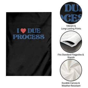 I Love Due Process Garden Flag Pro Immigration Immigrants Feed America TS10 Print Your Wear