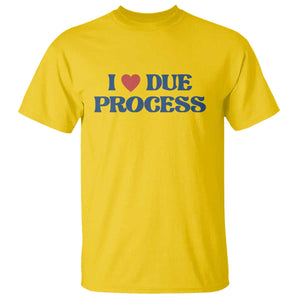 I Love Due Process T Shirt Pro Immigration Immigrants Feed America TS10 Daisy Print Your Wear