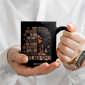 I'm The Storm Black Women Coffee Mug Juneteenth Black History Melanin TS10 Print Your Wear