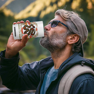 Immigrant Rights 4 in 1 Can Cooler Tumbler Chinga La Migra TS10 Print Your Wear