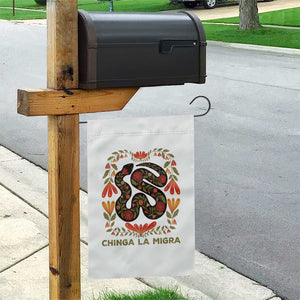 Immigrant Rights Garden Flag Chinga La Migra TS10 Print Your Wear