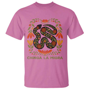 Immigrant Rights T Shirt Chinga La Migra TS10 Azalea Print Your Wear
