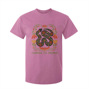 Immigrant Rights T Shirt For Kid Chinga La Migra TS10 Azalea Print Your Wear
