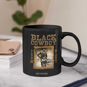 Isom Dart Coffee Mug Black Cowboy Western Legend Vintage TS02 Print Your Wear