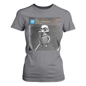 Italian Brainrot Tung Tung Tung Sahur T Shirt For Women Internet Memes Ring with Motion TS10 Charcoal Print Your Wear