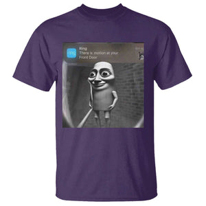 Italian Brainrot Tung Tung Tung Sahur T Shirt Internet Memes Ring with Motion TS10 Purple Print Your Wear