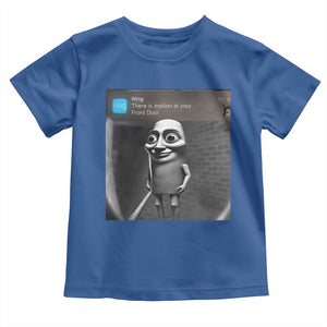 Italian Brainrot Tung Tung Tung Sahur Toddler T Shirt Internet Memes Ring with Motion TS10 Royal Blue Print Your Wear
