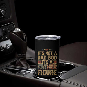 It's Not A Dad Bod It's A Father Figure Tumbler Cup Funny Retro Vintage American Flag TS10 Print Your Wear