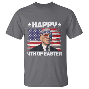 Joe Biden Happy Easter For Funny 4th Of July T Shirt USA American Flag TS10 Charcoal Print Your Wear