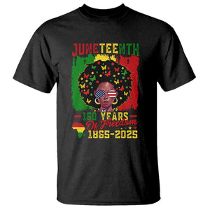 Juneteenth 160 Years Of Freedom T Shirt African American Pride TS11 Black Print Your Wear