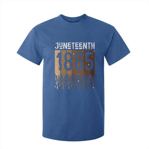 Juneteenth 1865 T Shirt For Kid June 19th Celebrating Black Freedom Melanin TS10 Royal Blue Print Your Wear