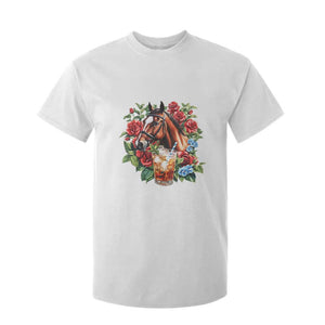 Ky Derby Day Party T Shirt For Kid Mint Juleps and Roses Horse Racing TS02 White Print Your Wear