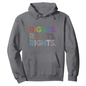 LGBTQ Trans Rights Hoodie Social Justice Equality Human Rights TS10 Charcoal Print Your Wear