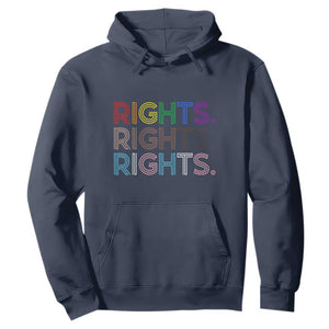 LGBTQ Trans Rights Hoodie Social Justice Equality Human Rights TS10 Navy Print Your Wear