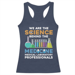 Lab Week Racerback Tank Top Funny Lab Techinician Medical Laboratory Science TS02 Navy Print Your Wear