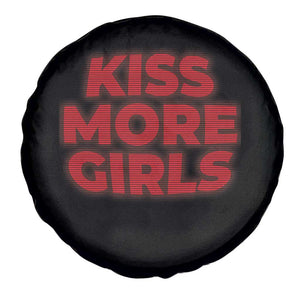 Lesbian Spare Tire Cover Kiss More Girls Funny Pride Month TS10 Print Your Wear