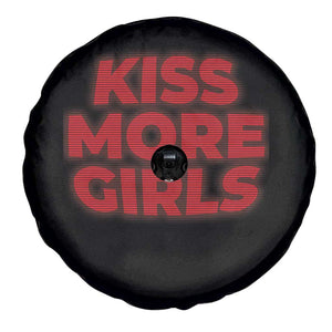 Lesbian Spare Tire Cover Kiss More Girls Funny Pride Month TS10 Print Your Wear