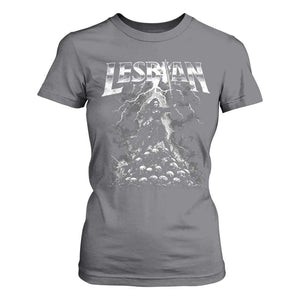 Lesbian T Shirt For Women Funny Meme Dark Fantasy TS10 Charcoal Print Your Wear