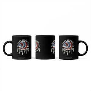 Make America Native Again Coffee Mug Indigenous Peoples Pride USA Flag TS02 Print Your Wear