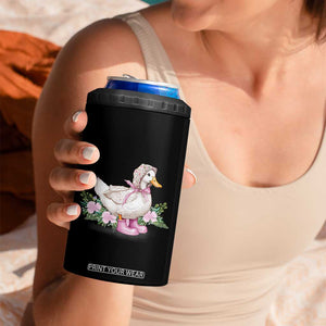 Mama Goose Est 2025 4 in 1 Can Cooler Tumbler Vintage New Mom Mothers Day TS02 Print Your Wear