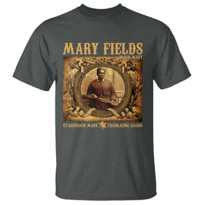 Mary Fields T Shirt Stagecoach Mary Trailblazing Legend Black Cowgirl TS11 Dark Heather Print Your Wear
