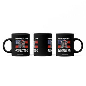 Memorial Day Remember The Fallen Coffee Mug Veteran Military Vintage USA Flag TS10 Print Your Wear