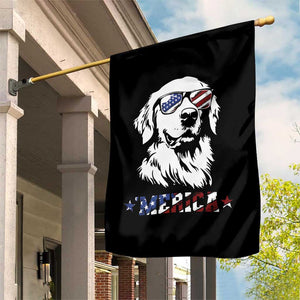 Merica Golden Retriever Garden Flag 4th of July Dog Patriotic Dog Mom TS10 Print Your Wear