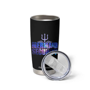 Mermaid Security Tumbler Cup Funny Mermaid Family Squad TS10 Print Your Wear