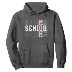 Mom Senior 2025 Hoodie Proud Mom Of A Class Of 2025 Graduate TS11 Dark Heather Print Your Wear